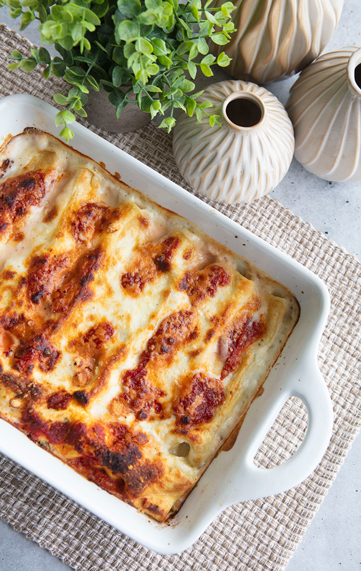 Veal & Spinach Cannelloni Italian Food Forever