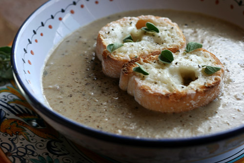 Porcini Farro Soup