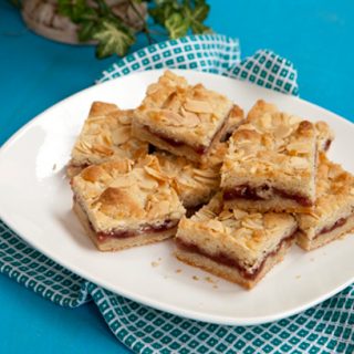 Butter Almond Jam Bars