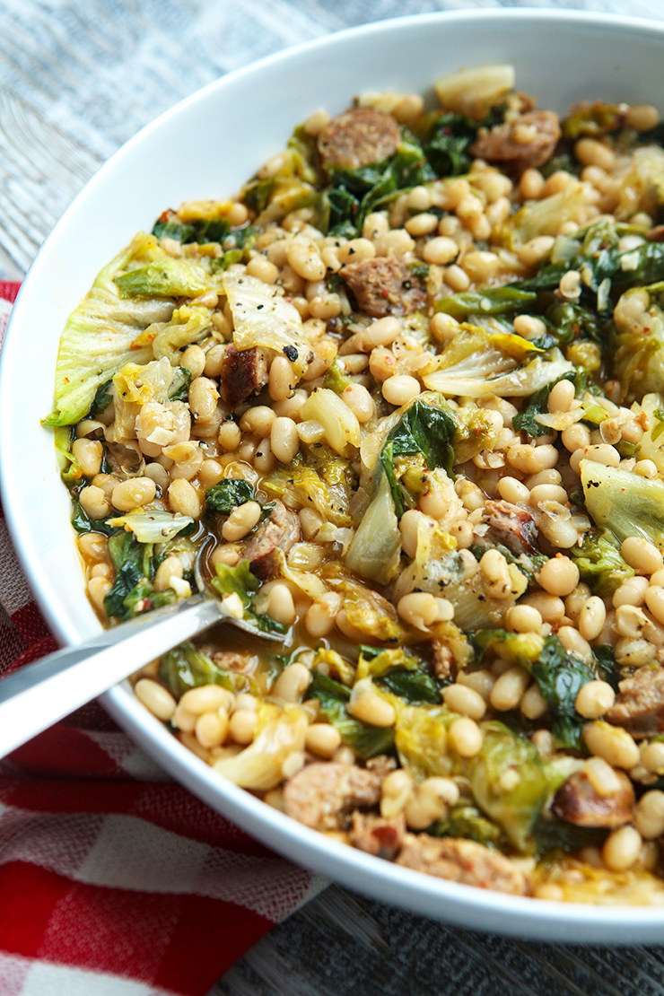White Beans and Escarole Recipe It's a Veg World After All®
