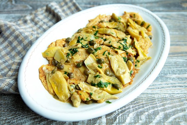 Chicken Piccata With Artichokes Italian Food Forever 8311