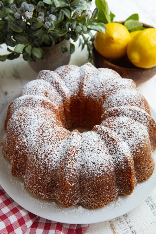 Perfect Sour Cream Lemon Pound Cake Italian Food Forever