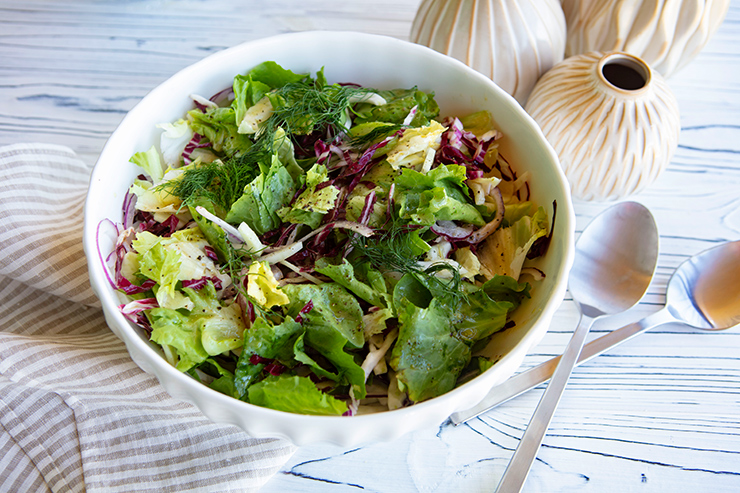 Bitter Greens & Fennel Salad