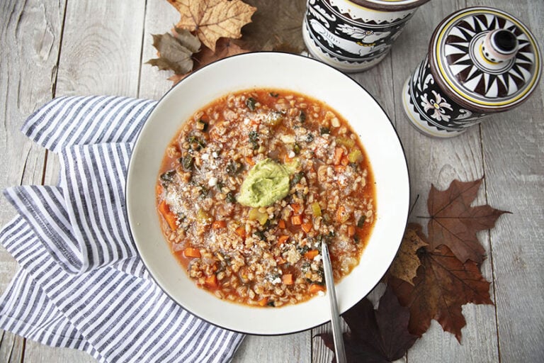 Fall Farro Soup